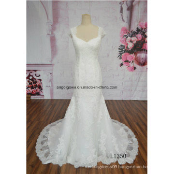 Wholesale New Pattern Bridal Gown Mermaid Floor Length Wedding Dress